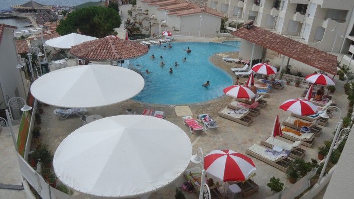Apartment Bay, Bougainville Bay Resort Sarande Exterior photo